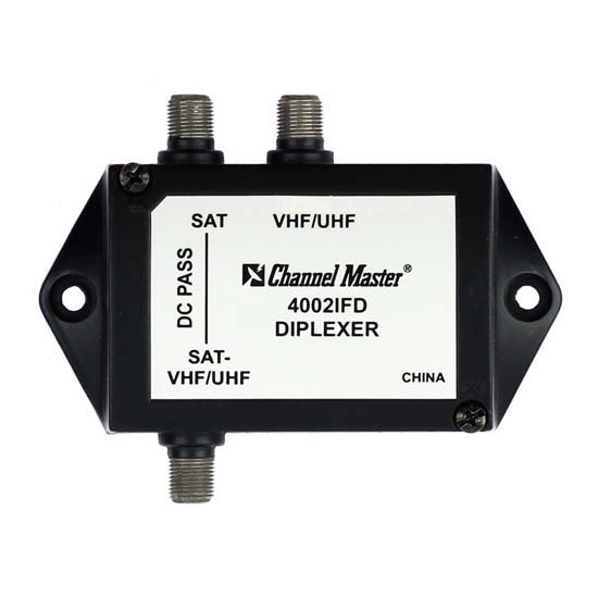 Channel Master 4002IFD low loss diplexer image